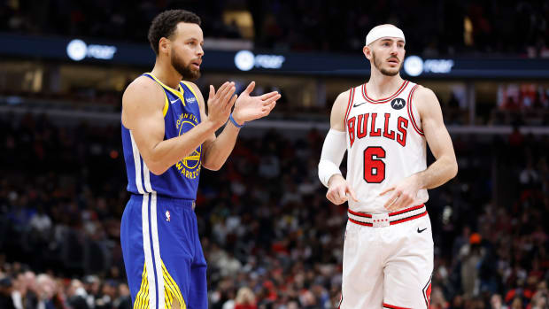 Chicago Bulls guard Alex Caruso has reportedly drawn trade interest from the Golden State Warriors.